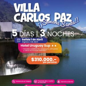 VILLA CARLOS PAZ SEMANA SANTA